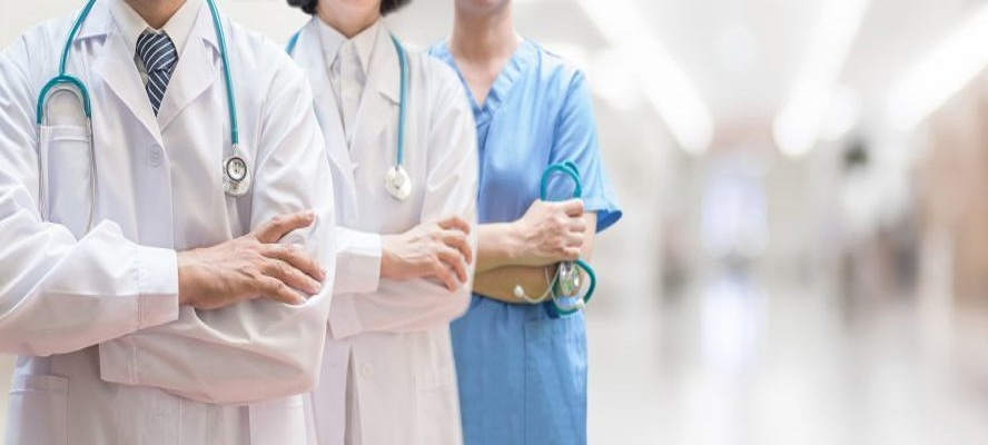 A caring medical professional